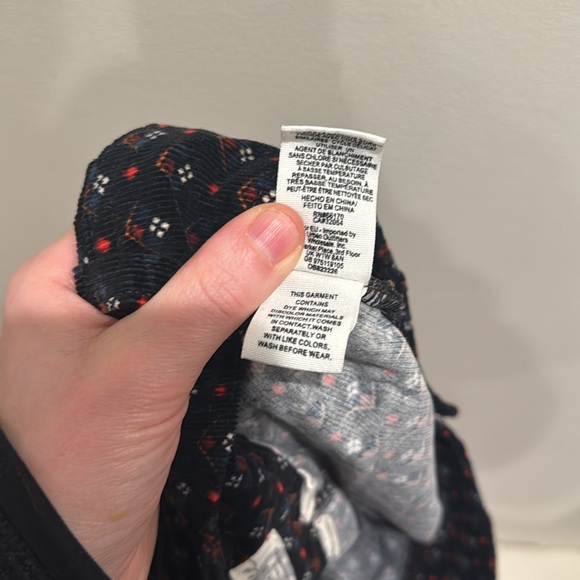 Free People: Joanie Corduroy Pocket Skirt Size 26 - Picture 9 of 9